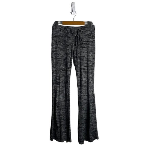 Aerie Women's Black Marled Soft and Cozy Lounge Pants - Picture 1 of 7
